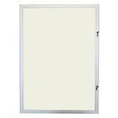 MANHATTAN OUTDOOR POSTER FRAME LOCKABLE A1 SILVER