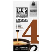 JEDS 4 VERY STRONG COFFEE CAPSULES BOX 10