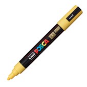 POSCA PC5M PAINT MARKER BULLET MEDIUM 25MM STRAW YELLOW