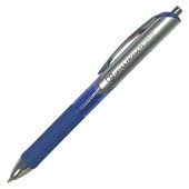 OPD EXECUTIVE BALLPOINT PEN RETRACTABLE RUBBER GRIP MEDIUM BLUE BOX 12