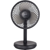 NERO USB POWERED DESK FAN 13CM BLACK