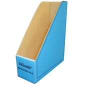 ESSELTE MAGAZINE FILE CARDBOARD W100 X L270 X H333MM BLUE