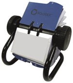 ROLODEX ROTARY BUSINESS CARD FILE BLACK