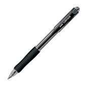 UNIBALL SN100 LAKNOCK RETRACTABLE BALLPOINT PEN 07MM BLACK