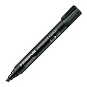 STAEDTLER 350 LUMOCOLOR PERMANENT MARKER CHISEL 50MM BLACK