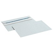 CANDIDA ENVELOPE PLAIN SELF SEAL FLOW WRAP DLE E20E W225 X L114MM WHITE PACK 20