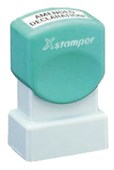 XSTAMPER N40 CUSTOM MADE PREINKED SMALL POCKET STAMP 127 X 508MM