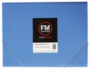 FM VIVID DOCUMENT WALLET A4 ICE BLUE